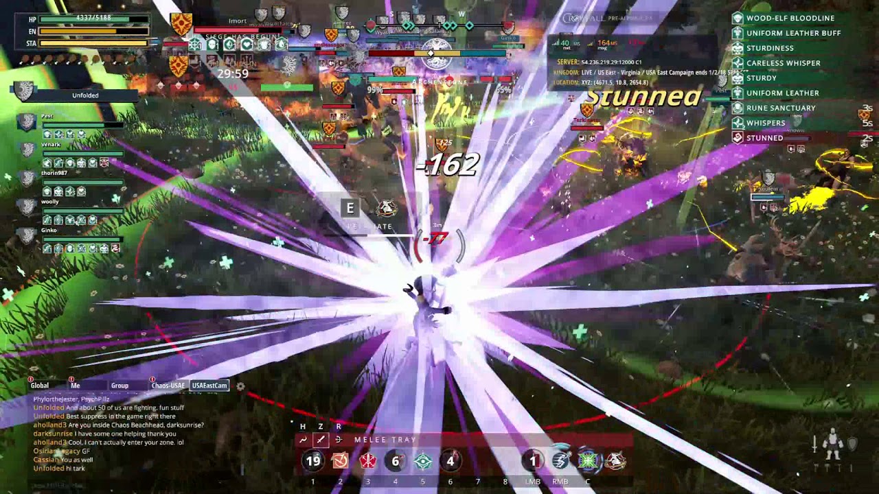 Crowfall Ranger - Siege Fights