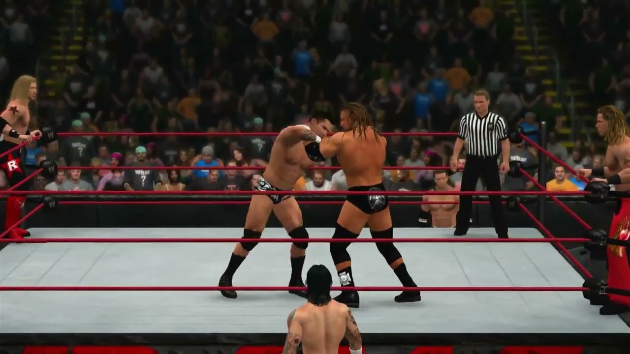 WWE 2K15 - Rated-RKO с Джонни Нитро против D-Generation X с Си Эм Панком: Raw [ноябрь 2006]