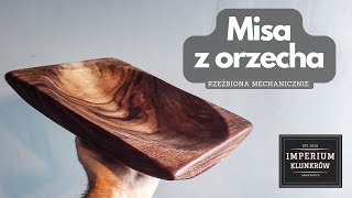 MISA z orzecha / POWER CARVED walnut bowl