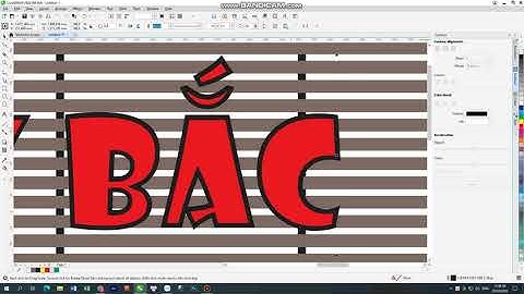 Hướng dẫn thiết kế biển quảng cáo chữ nổi chạy led bằng Corel