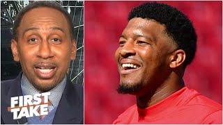 Stephen A. still has faith in Jameis Winston as a quality starting QB in the NFL | First Take