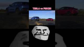 Tesla vs Fisker Ocean😈🗿🗿#shorts #tesla model y #fisker ocean #tesla