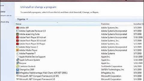Windows 7: Control Panel Search