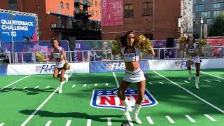 Minnesota Vikings Cheerleaders 2nd performance at NFLUK Fan Event, South Bank, London (1 Oct. 2022)