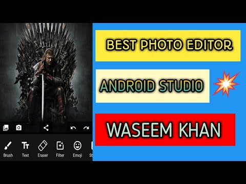 Best Photo Editor || Android Studio