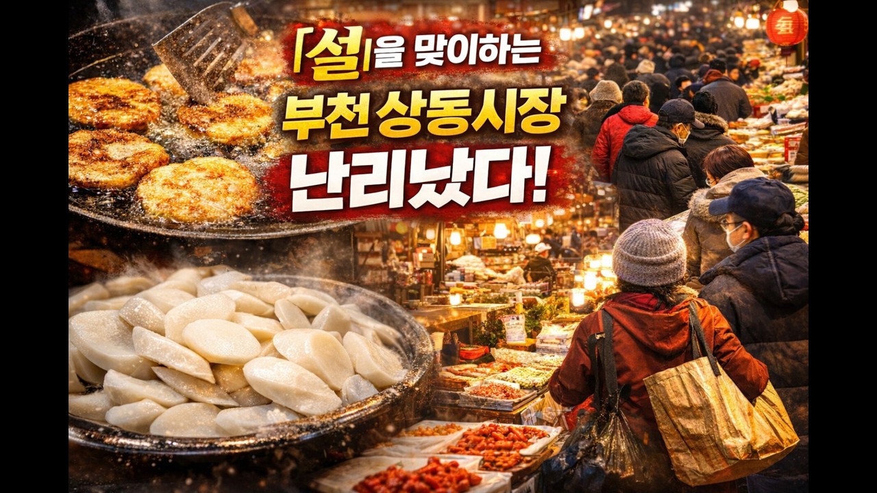 [설특집] 상동시장에서 본 뜨거운 시장경제 현장! #부천상동시장 #시장경기 #시장경제 #설날 #명절준비 #전통시장 #브이로그 #민생경제 #활기찬시장