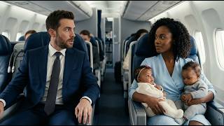 Billionaire Divorced for Two Years Boarded the Plane Angry—Until He Saw His Ex-Wife with Twin Babies