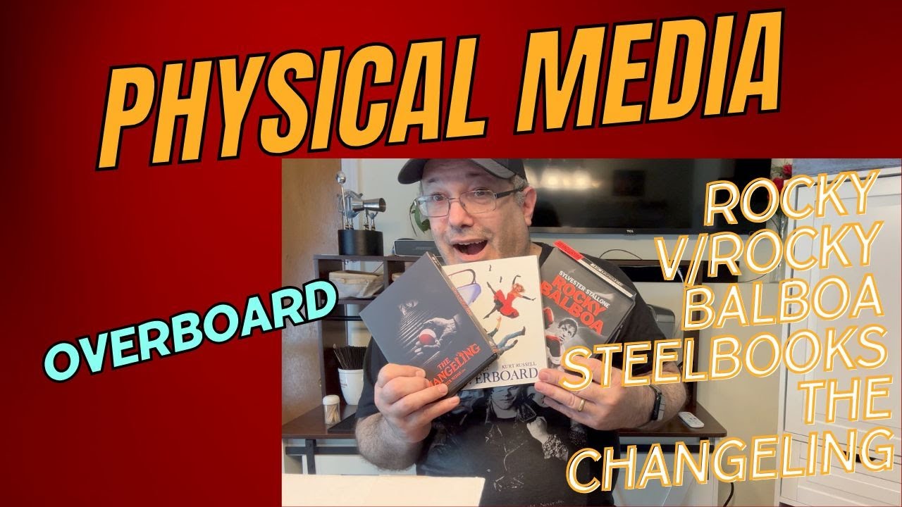 Unboxing Severin Films: Changeling & Overboard. T-Shirts! Plus Rocky V and Rocky Balboa Steelbooks!