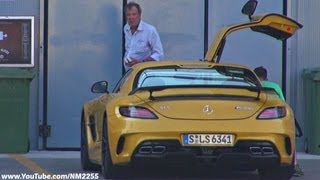 Jeremy Clarkson Spotted in the SLS AMG Black Series!!