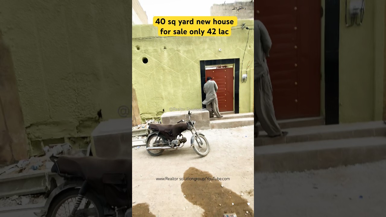 40 sq yard house for sale in karachi | Realtor Solution Group