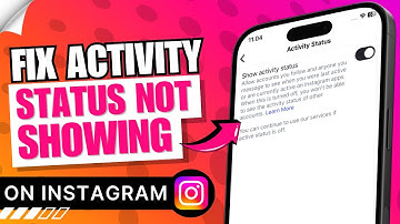 How to Fix Activity Status Not Showing on Instagram ✅