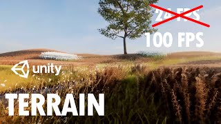 How to add Lots of grass on Terrain in unity HDRP