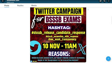DSSSB Resultaten 2025 | Dsssb toont kandidaatreactie | #dsssb ##dsssbnotificatie #kennisgeving