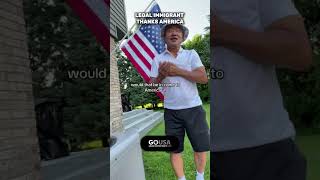 Legal immigrant thanks America! For more follow @Oppscore