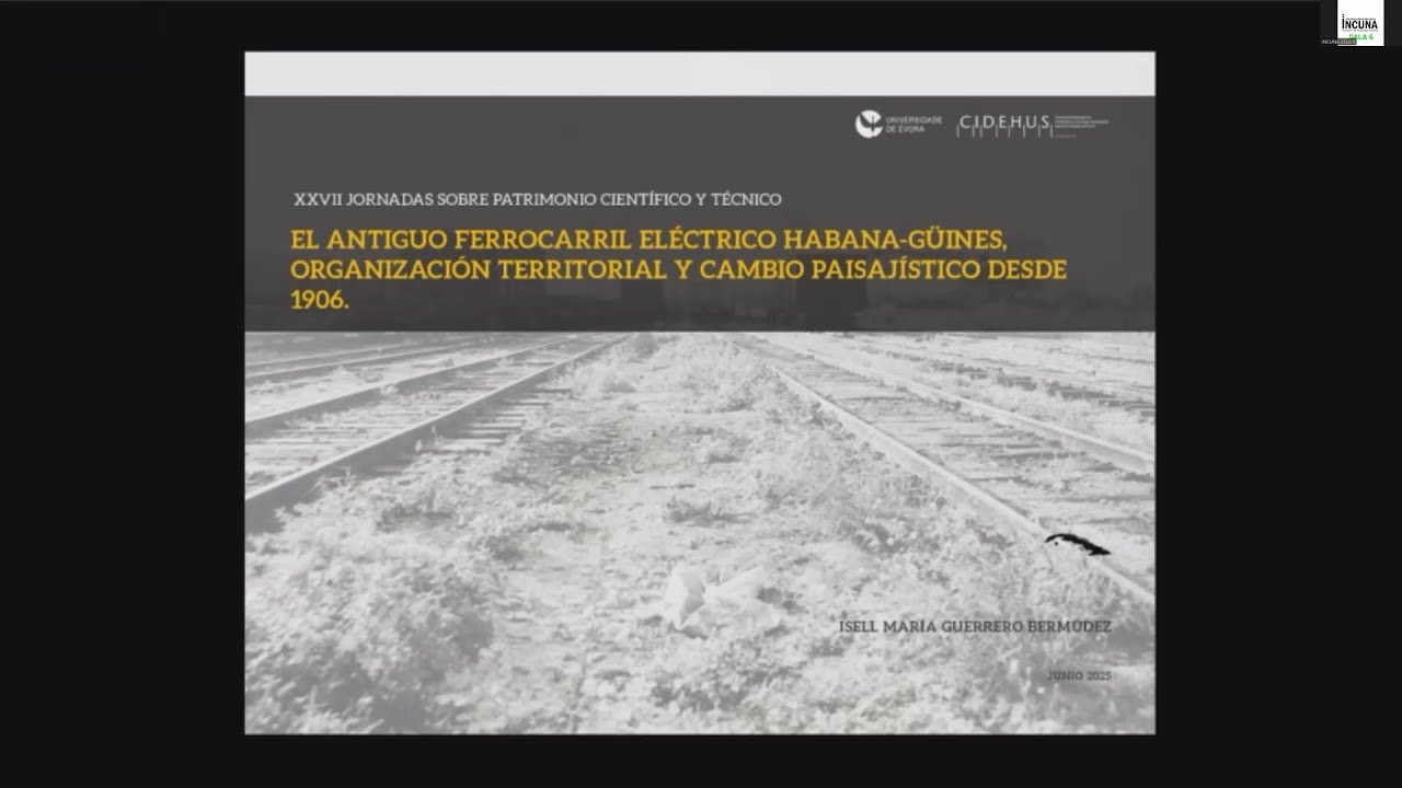 Ponencia Isell María Guerrero Bermúdez | XXVII Jornadas Internacionales INCUNA 2025