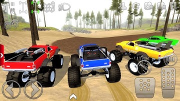 Offroad Outlaws - Monster Truck Dirt Cars Racing Game Walkthrough Part 2 Android GamePlay