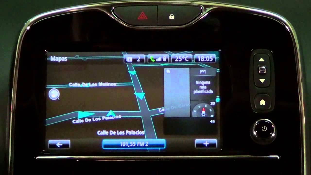 Renault Clio Sport Tourer. Modelo 2013. Impresiones del sistema R Link ...