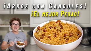 ¡Arroz 🍚 con Gandules: La Receta que Une a Toda la Familia!