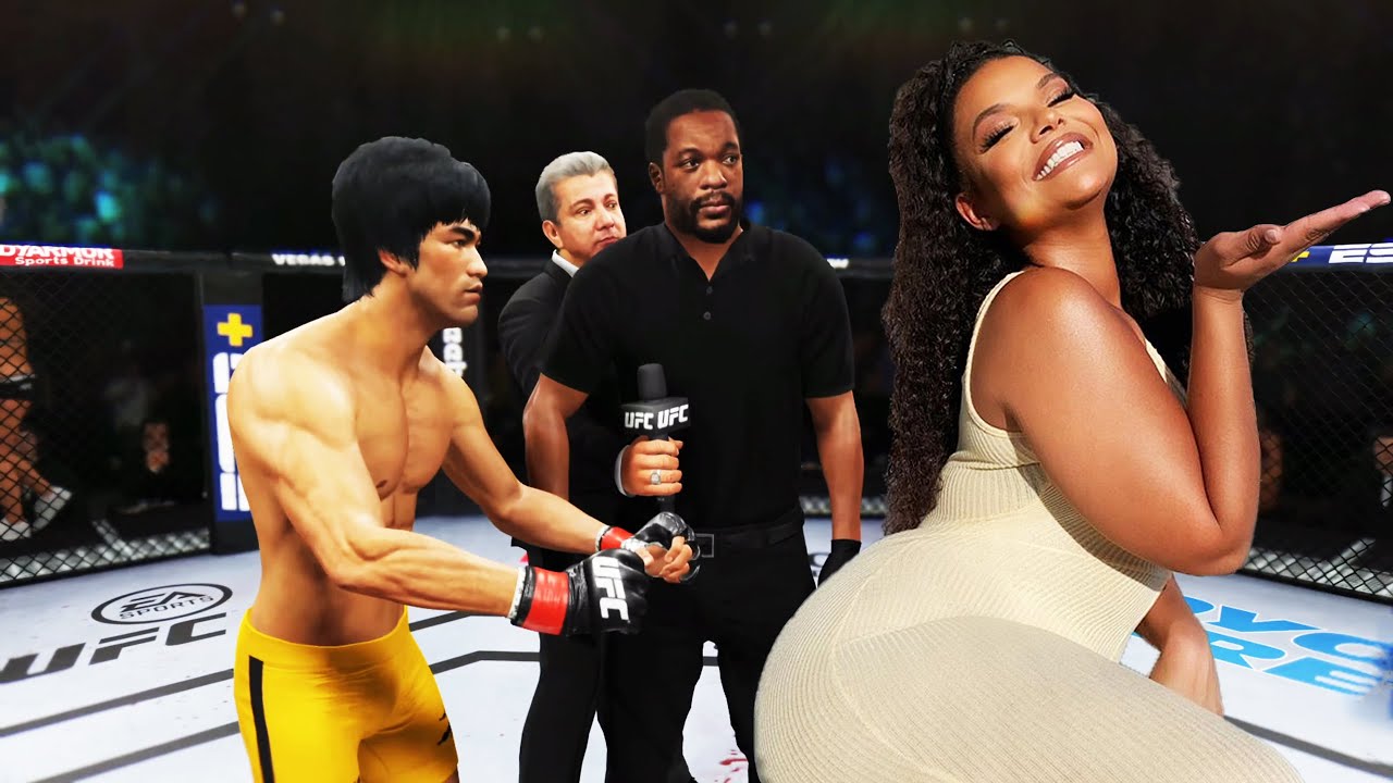 PS5 | Bruce Lee vs. Leslie Sidora (EA Sports UFC 4)