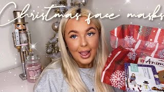 THE CUTEST CHRISTMAS PRESENT! | FACE MASK SUBSCRIPTION | THEFACEMASKCLUB | MEGAN COLLINS