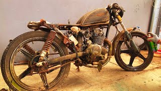 Restoration An Old  Rusty 𝐊𝐀𝐖𝐀𝐒𝐀𝐊𝐈 Motorcycles Racing //  Repair 4-Stroke 𝐑𝐄𝐁𝐄𝐋 Engine Usa