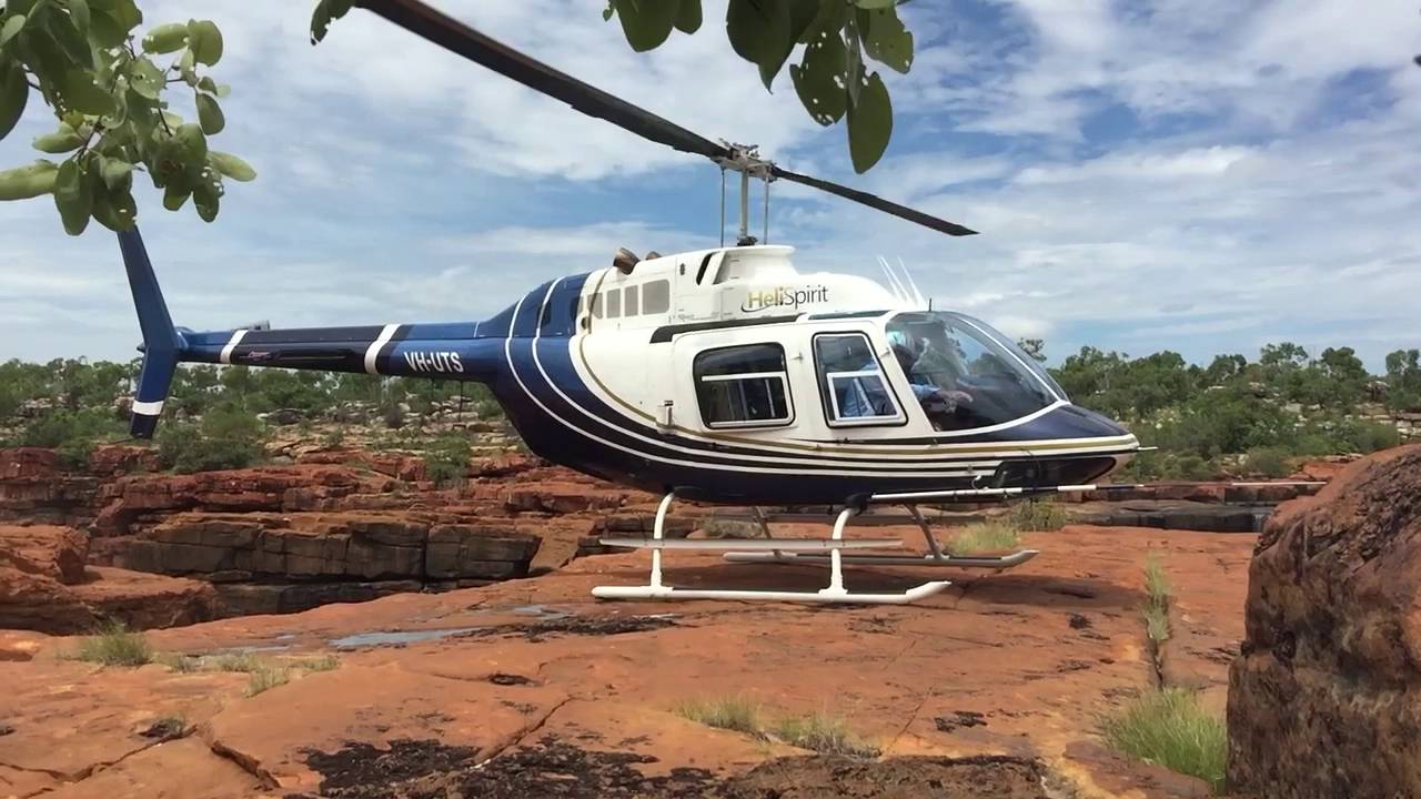 waterfall helicopter safari