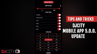 DJcity Mobile App 5.0.0. Update Available Now screenshot 5