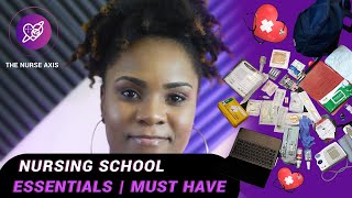 Nursing School Essentials | MUST HAVE | Nursing school