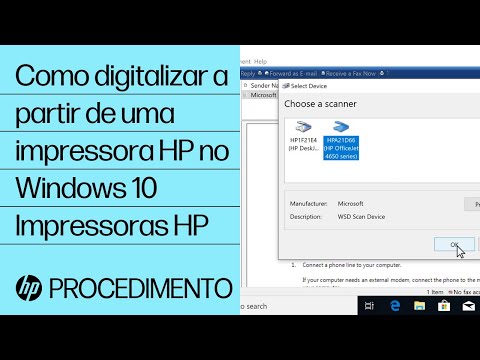 Como digitalizar a partir de uma impressora HP no Windows 10 | Impressoras HP | HP Support