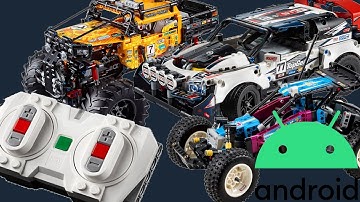 Controlling Control+ vehicles/ powered up DIRECTLY with LEGO remote (Android) [English|HD]