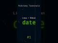 Podstawy terminala Linux | Polecenie date