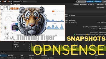 Snapshots в OPNSENSE