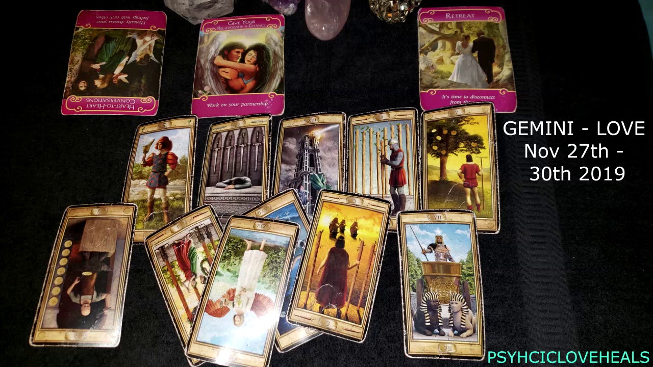 GEMINI LOVE TAROT READING Nov 27th 30TH 2019 THEY GIVE YOU A REASON