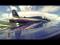 Frecce Tricolori - la figura del doppio tonneau visto dall’ala di pony 5