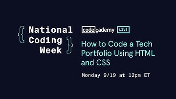 How To Build a Tech Portfolio | Part 1: Structure and Style with HTML and CSS