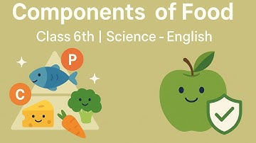 Components of Food – Class 6 Science | Nutrients, Balanced Diet & Deficiency Diseases