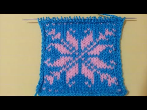 Snowflake Knitting Pattern Chart