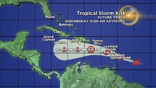 Eye On The Tropics: Tropical Storm Kirk Re-Emerges In The Atlantic