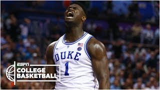 Zion Williamson puts on a show in return for Duke vs. Syracuse | College Basketball Highlights