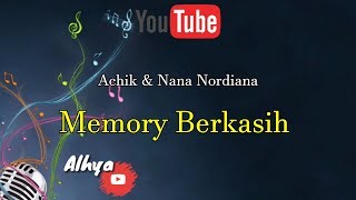 Memory Berkasih - Achik & Nana | NO VOKAL(Karaoke)