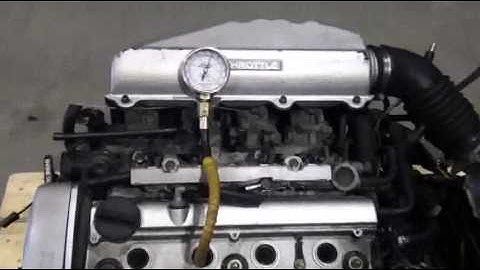 JDM-Online.com - JDM Toyota 4AGE Silvertop Compression Test Video
