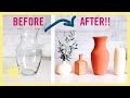DIY | Upcyle Glass to Make "Expensive" Clay Jars!