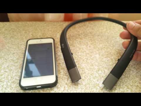 How to pair LG Tone Infinim HBS-920 to Iphone 5/5c