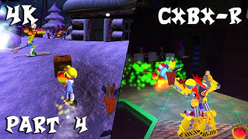 HOLY. 4K Makes This Game Look CRISP | Crash Bandicoot The Wrath of Cortex | [CXBX-Reloaded 4K]