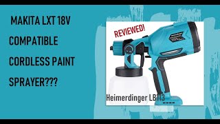 Heimerdinger Cordless Paint Sprayer LB113 Review