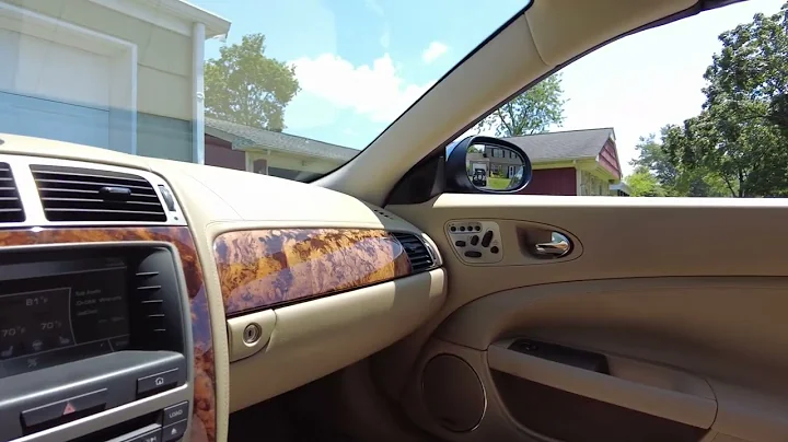 2007 Jaguar XK Indigo Blue Cold Start