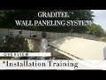 Graditel Wall Panel System "INSTALLATION TRAINING" - Trainees installed 31 sqm in just 3 hours