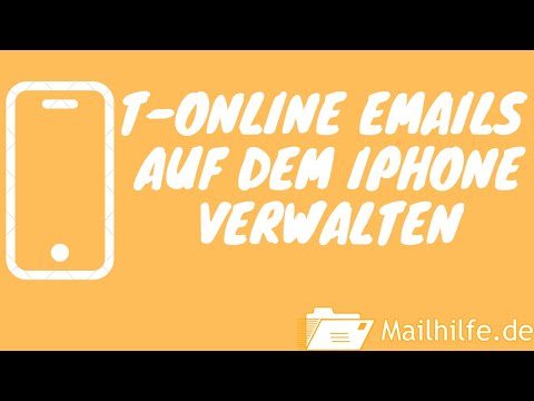 E-mail Konto von T-Online auf dem Iphone einrichten? So leicht funktioniert es.