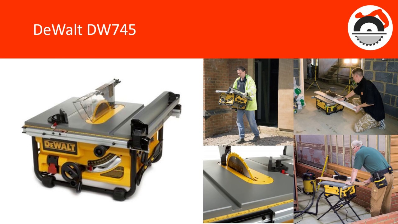 DeWalt DW745 - YouTube