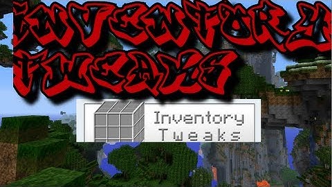 Minecraft Mod Review | INVENTORY TWEAKS MOD 1.8.6